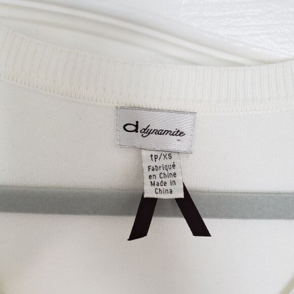 Dynamite White Cardigan XS - Picture 10 of 12